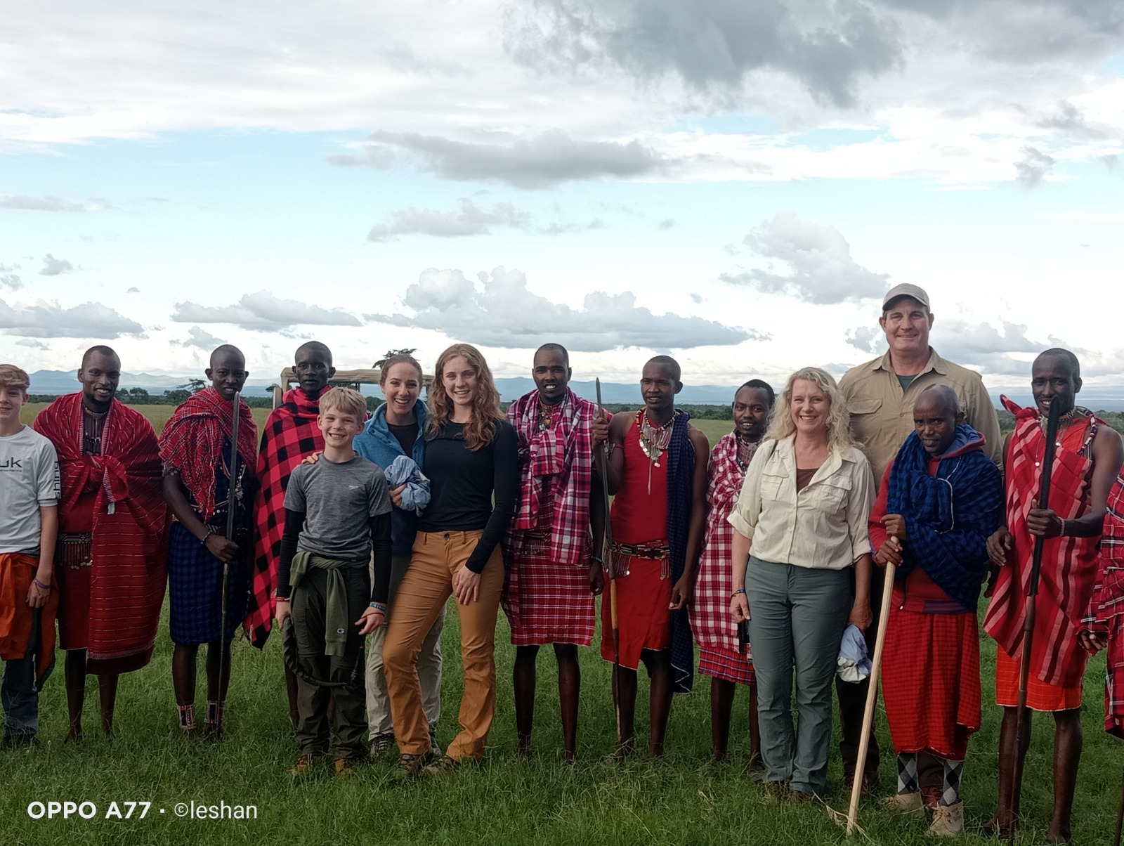 Adventure safari — walking through the bush